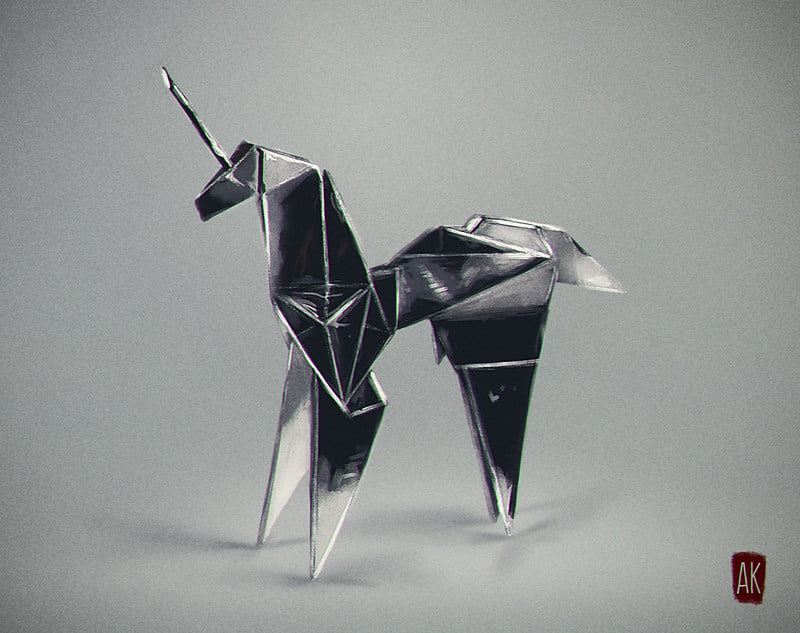 Blade Runner, unicorn origami