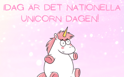 Nationella unicorn dagen 9 april