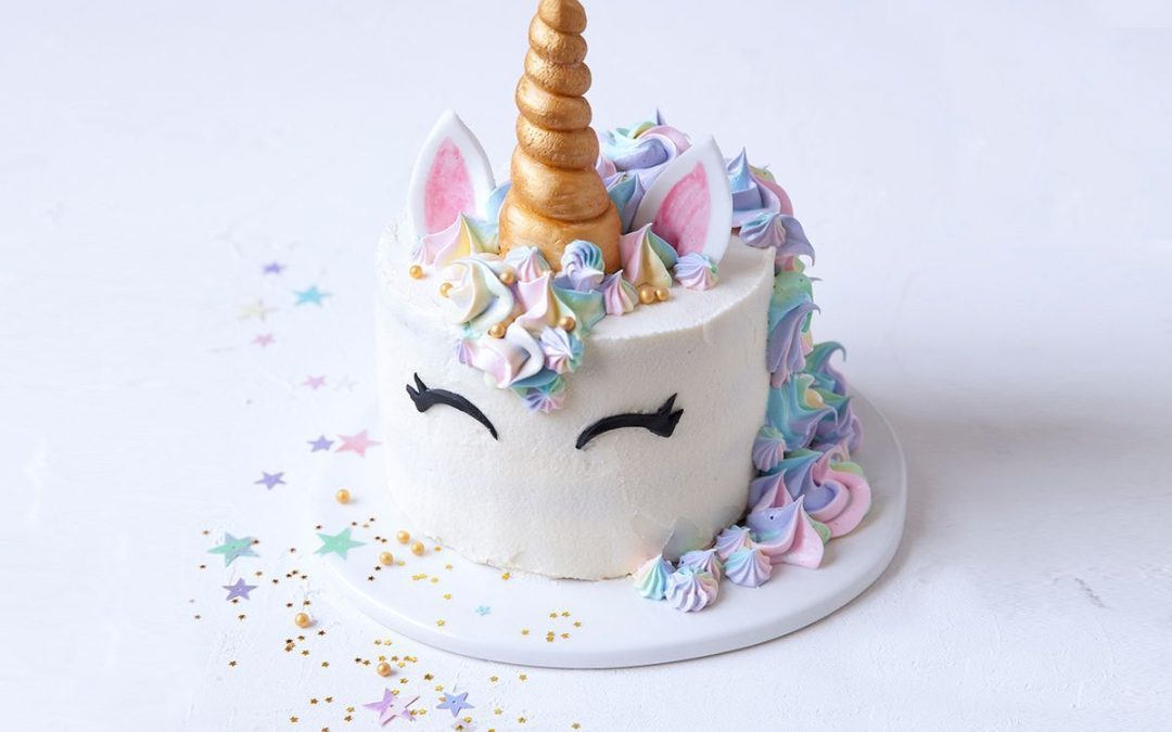 Enhörningshorn till unicorn tårta – så gör du