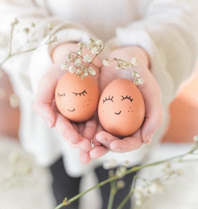 glada ägg - glad påsk