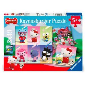 Hello Kitty och Vänner Pusselset 3 x 49 bitar