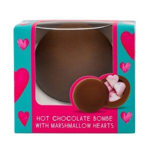 Mjölkchoklad Bomb för Varm Choklad Hjärta